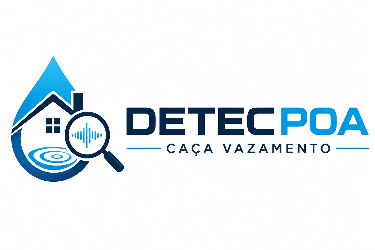 logo detecpoa caca vazamento